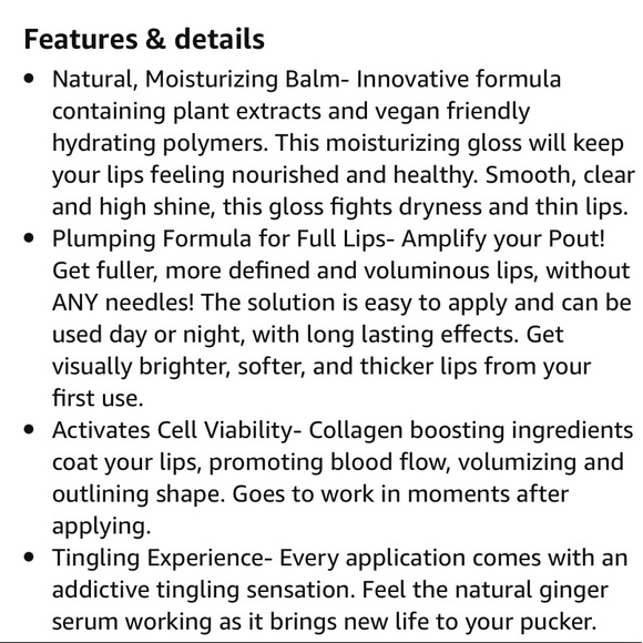 1 LEFT!!🆕MAGIC YOUR LIFE- Hinted Lip Plumper and Gloss/Balm - Picture 3 of 4